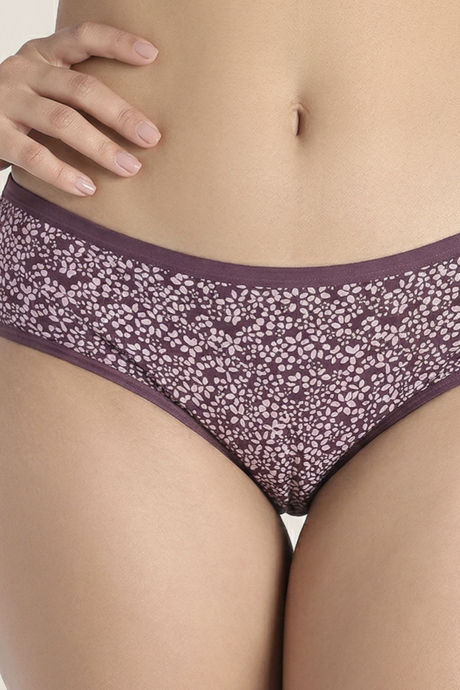 Zivame Regular Rise Full Coverage Hipster Panty (Pack of 3) - Multicolor — image 5
